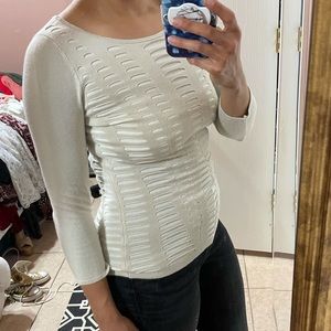 Express fitted sweater